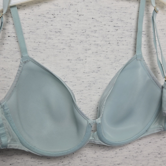 Soma Lightest Lift with Smooth Lace Bra Pale Teal Full Coverage - Picture 10 of 10